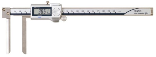 Mitutoyo 573 642 20 ABSOLUTE Digimatic Skyvelære 10.1 200mm Knivformede Håndtak IP67 Datautgang