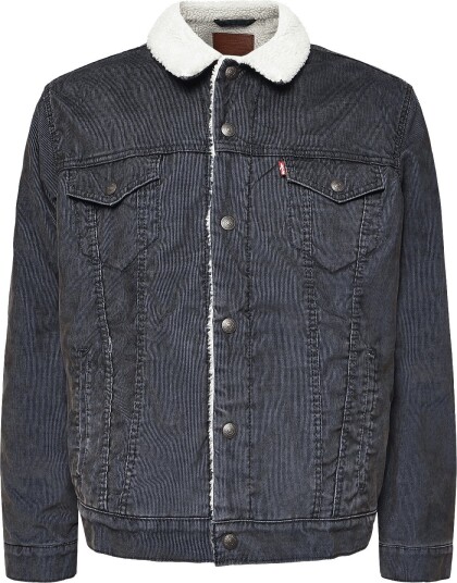 Levi"s® Type 3 Sherpa Trucker Wornin C Grey S Levi"s® Type 3 Sherpa Trucker Wornin C Grey S