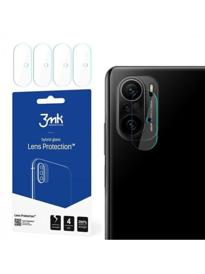 3Mk Kameralinsebeskyttelse for Xiaomi POCO F3 5G - 4 Stk