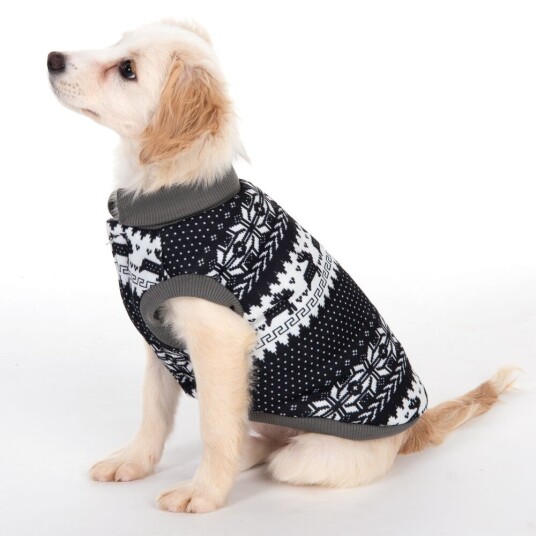 zooplus Exclusive Hundegenser med norsk mønster - ca. 35 cm rygglengde (str. L)