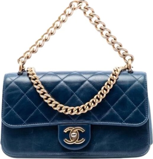 Chanel Vintage Dame Pre owned Blå ONE SIZE,