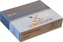 Mellemlægspapir Catersource 120X145mm Svanemærket,10 Pk X 500 Stk/Krt