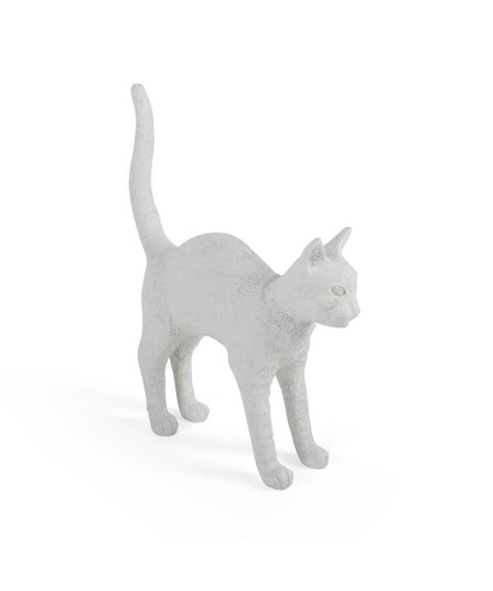 Seletti Jobby The Cat Bordlampe Hvit