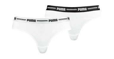Puma Truser 2P Logo Waistband Brazilian Hvit X-Large Dame
