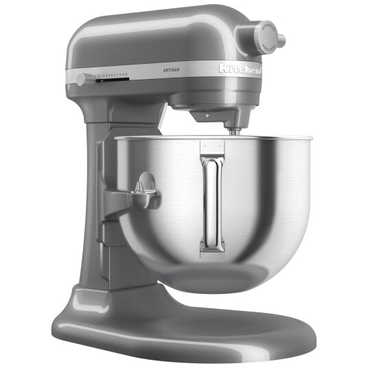KitchenAid Artisan 5KSM70 Kjøkkenmaskin 6,6L Rustfritt Stål Medallion Silver KitchenAid Artisan 5KSM70 Kjøkkenmaskin 6,6L Rustfritt Stål Medallion Silver