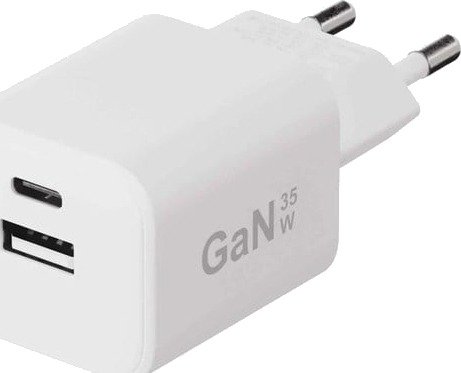 X2O 35W Dual Home Charger USB-C/A GaN - White