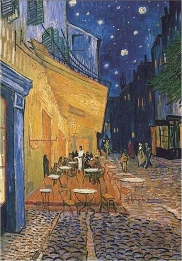 Clementoni Jigsaw Puzzle Caf Terrace v. Gogh 1000 pcs. Gulv