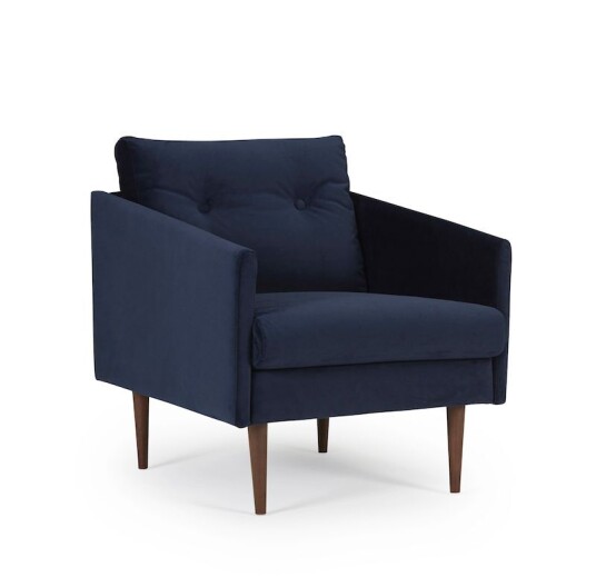 Kragelund Furniture - Anton Lenestol - Blå Unoliving