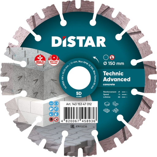 Technic Advanced diamantblad 150/22,2 mm