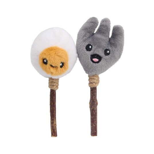 Little&Bigger Breakfast Club Gaffel & Egg Matatabi Sticks 2 Pk