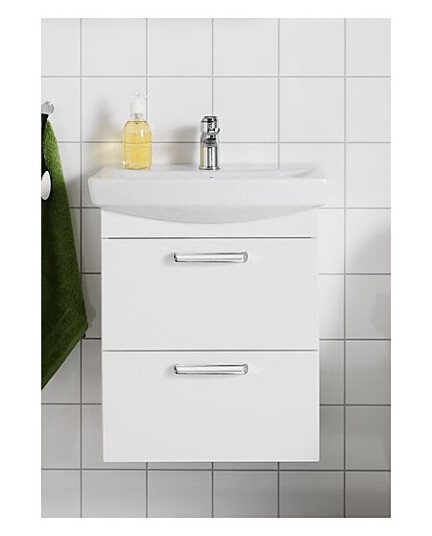 Hafa Life 600 Servantskap m/2 skuffer 60x40x60 cm Hvit matt