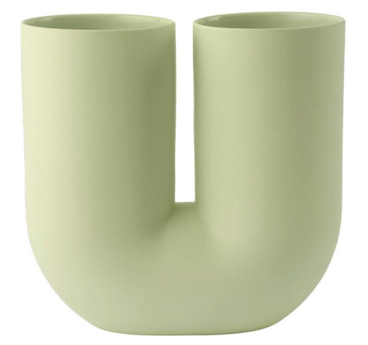 Muuto Kink Vase H26,3 Lyse Grønn Lampemesteren Muuto Kink Vase H26,3 Lyse Grønn Lampemesteren