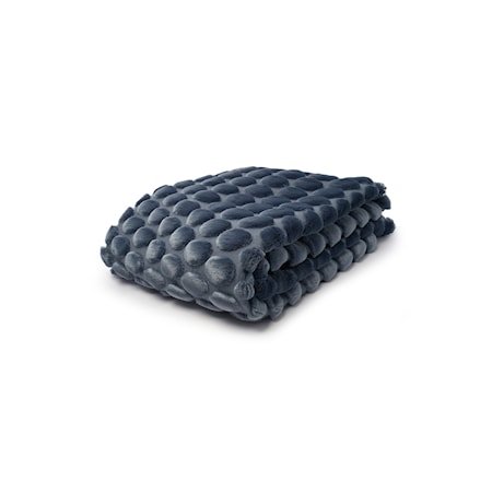Egg Pledd 170 x 130 Denim Blue