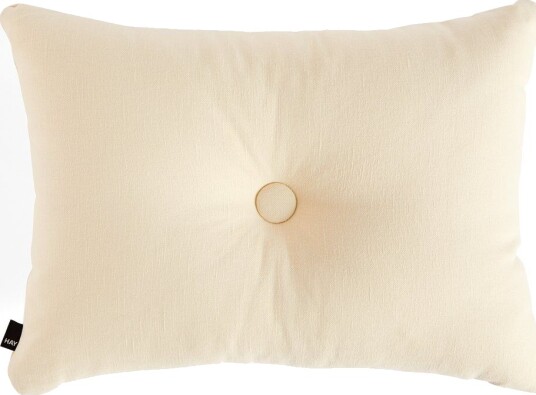 HAY Dot Cushion Planar 1 Dot pute 45 x 60 cm Ivory