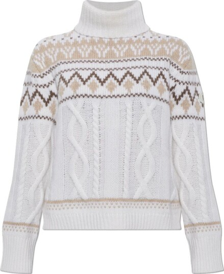 Bogner Dame Strikkevarer Beige L,