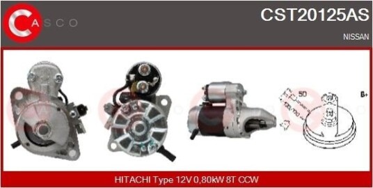 CASCO CST20125AS Starter