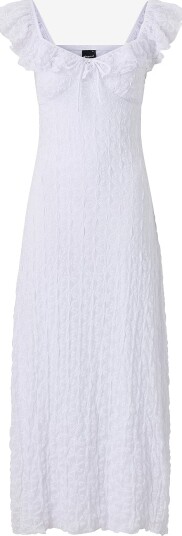 Gina Tricot   Maxikjole Frill Maxi   Natur