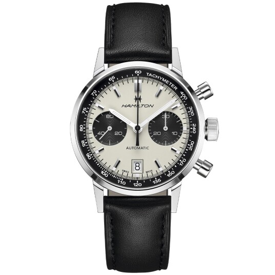 Hamilton American Classic Intra-Matic Auto Chrono H38416711 - Herre - 40 mm - Analog - Automatisk - Safirglass