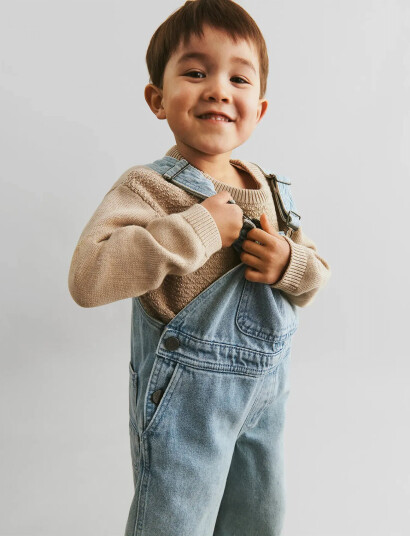 Wheat Overall Marley Blue 110