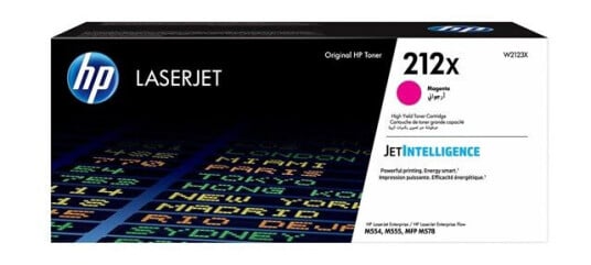 HP 212X / W2123X - High Yield - Magenta - Laser toner Rød