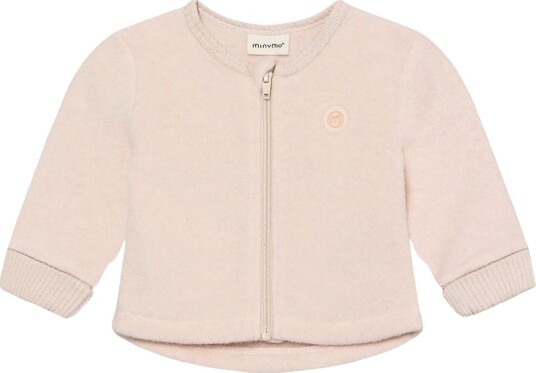 Minymo Fleecejakke Peach Pisk Minymo 56 Fleecejakke Rosa