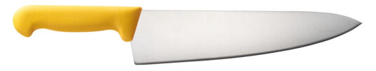 PULSIVA Kokkekniv Marcata L; Bladlengde 26 cm, 39 cm (L); Gul