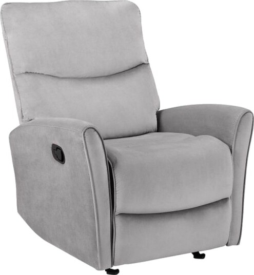 Recliner Chesley Grå, Fløyel/Metall/Tre - Grå, Fløyel/Metall/Tre Recliner Chesley Grå, Fløyel/Metall/Tre - Grå, Fløyel/Metall/Tre