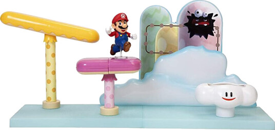 Nintendo Super Mario Lekesett Med 6 Cm Figur Cloud