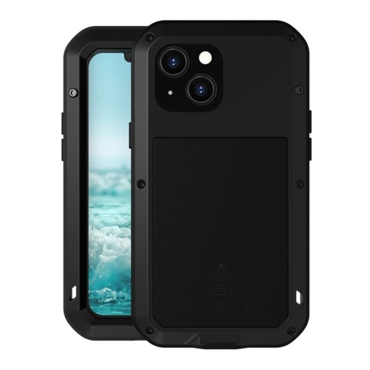 Love Mei Iphone 13 Mini Deksel Powerful Case Svart