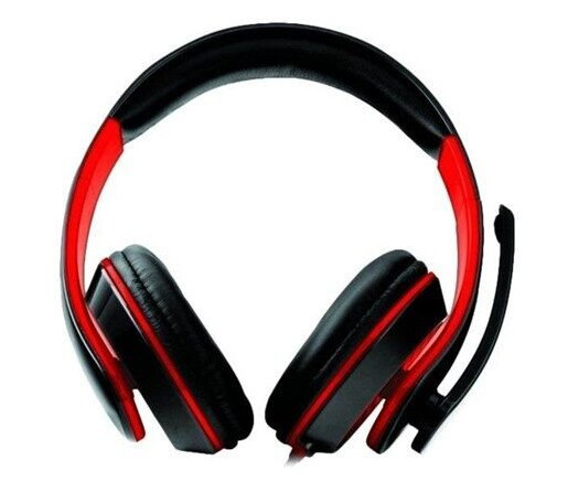 Esperanza Stereo Headphones With Microphone For Gamers Condor Red Esperanza Stereo Headphones With Microphone For Gamers Condor Red