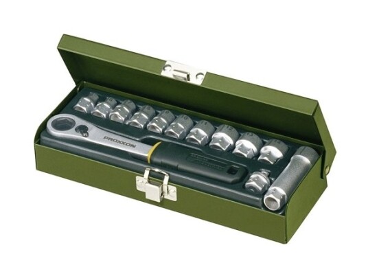 Proxxon Industrial Topnøglesæt Metrisk 1/4 (6,3 Mm) 13 Dele 23602