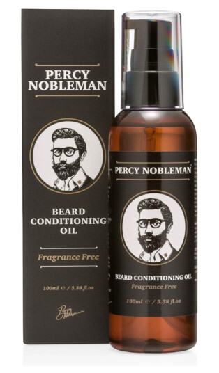 Percy Nobleman Beard Conditioning Oil, Luktfri