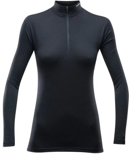 Devold Breeze Woman Half Zip Neck A/Black L Devold Breeze Woman Half Zip Neck A/Black L