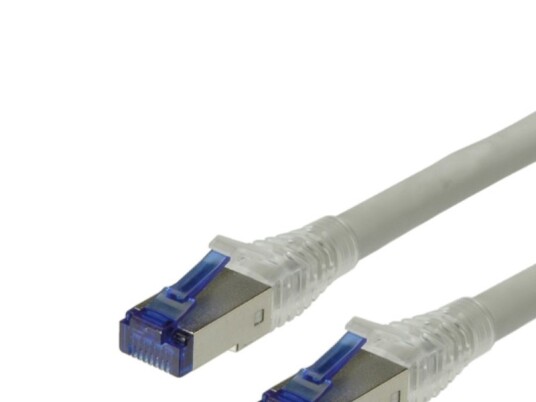 Roline S/Ftp Cat.6A 90M 90 M Cat6a S/Ftp S-Stp Rj-45 Rj-45 Grå