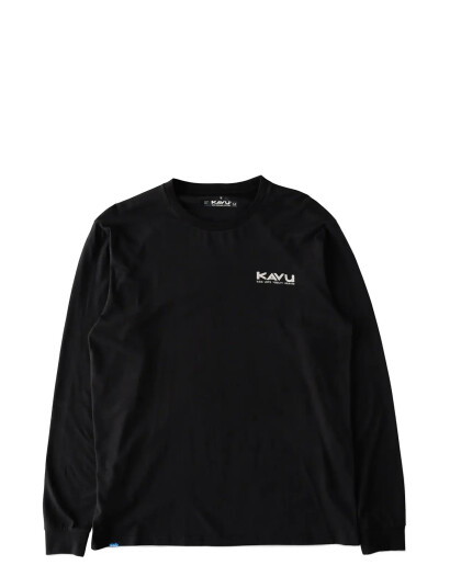 KAVU Ls Etch Art - Black - S