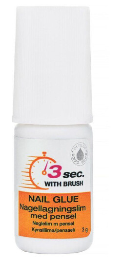 Depend Nail Glue 3 Sec. Naturel Reperation With Brush 3g Depend Nail Glue 3 Sec. Naturel Reperation With Brush 3g