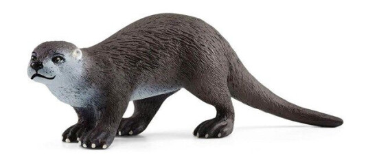 Schleich Wild Life Oter Figur i Plast for Barn 3+ - Brun