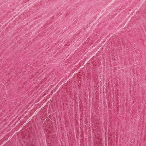 Drops Kid-Silk Garn Unicolor 13 Cerise