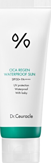 Dr.Ceuracle Cica Regen Vannfast Solkrem med SPF 50 - 100 ml Dr.Ceuracle Cica Regen Vannfast Solkrem med SPF 50 - 100 ml