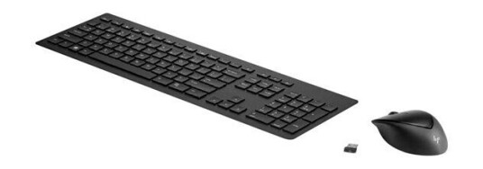 HP 950MK Trådløs Tastatur og Mussett - Nordisk Layout - Svart HP 950MK Trådløs Tastatur og Mussett - Nordisk Layout - Svart