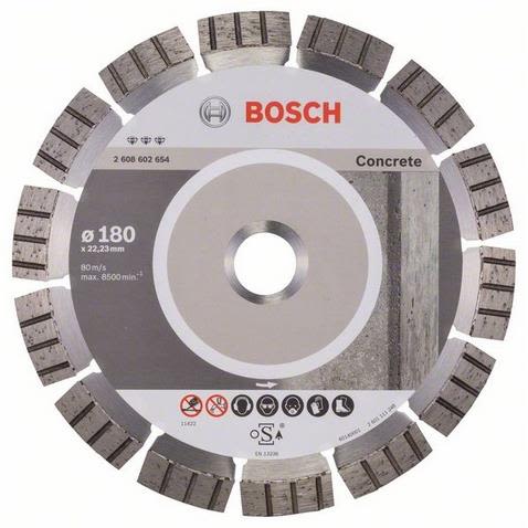 Bosch Best for Concrete Kappeskive 180x22,23mm Maskintilbehør & forbruk