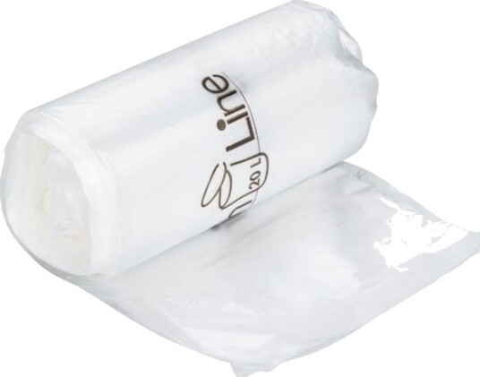 Spandepose Med Stjernebund Abena Bin Line 20 L Klar Lldpe/Virgin 38,5X77   12 Stk.