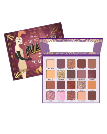 Rude Cosmetics The Roaring 20s Eyeshadow Palette Carefree 24 g Rude Cosmetics The Roaring 20s Eyeshadow Palette Carefree 24 g