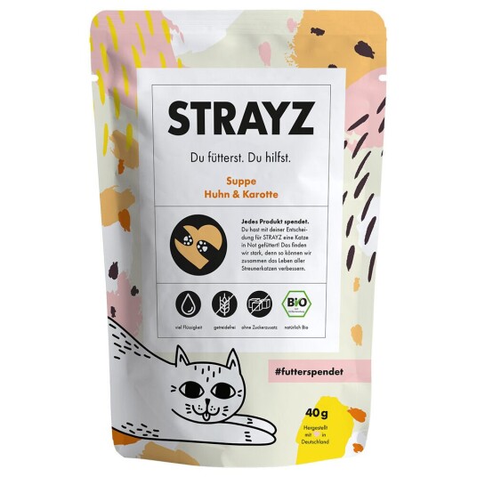 Strayz Bio-Suppe 4 X 40 G