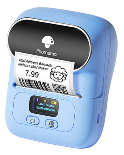 Phomemo M110 B??rbar Etikettprinter Bl??