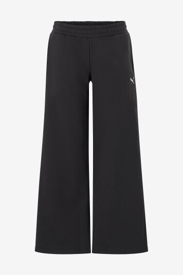 Puma Sweatpants Ess Cat Comfort Wide Leg Pants FL op Svart