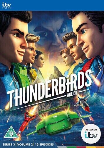 Thunderbirds Are Go: Series 3 - Volume 2 DVD 2020 Andrew Smith cert U 2 discs Englist Brand New Thunderbirds Are Go: Series 3 - Volume 2 DVD 2020 Andrew Smith cert U 2 discs Englist Brand New