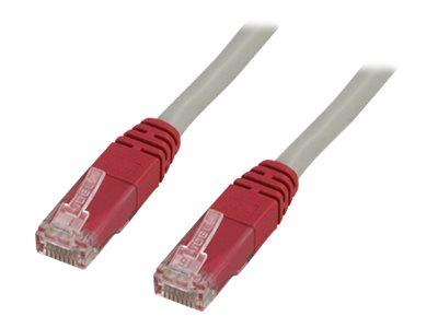 Deltaco Cat6 Krysskabel 1 m Grå RJ-45