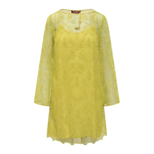 Max Mara Studio, Dame, Kjoler, Gul, L,
