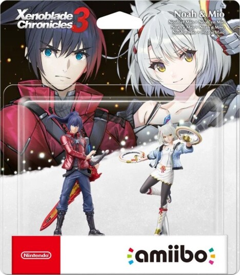 Nintendo Xenoblade Chronicles 3 Amiibo Figur Noah & Mio